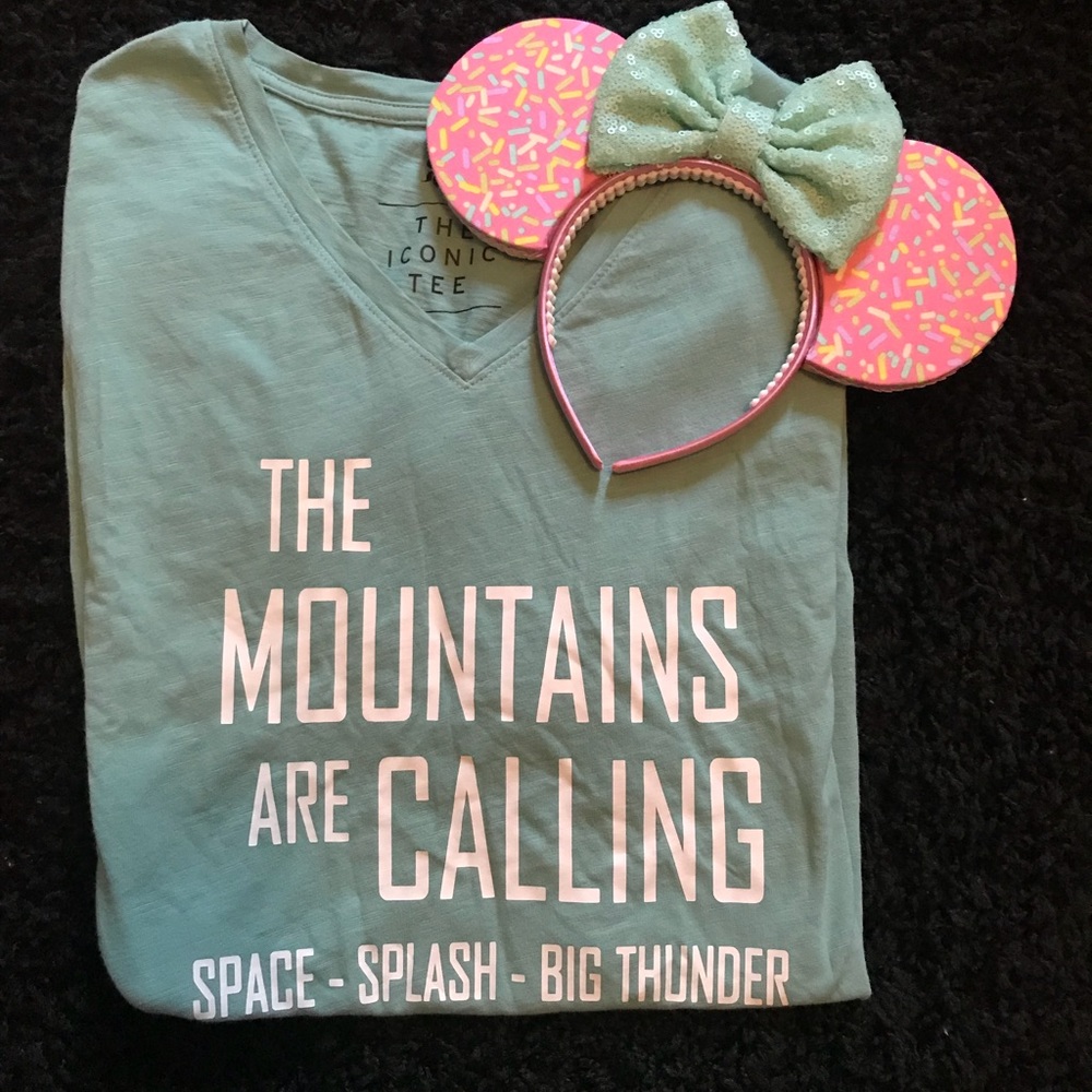 The Mountains are calling Disney shirt